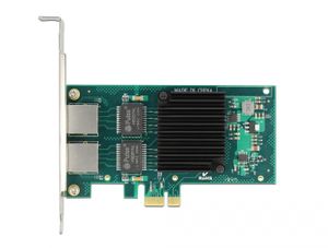 DeLOCK PCI Express x1 Card 2 x RJ45 Gigabit LAN i350 netwerkadapter