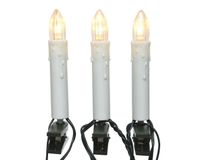 LED verlichting kaars buiten 600 cm 16L groen/klassiek warm - KSD