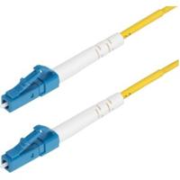 StarTech.com 1m LC naar LC (UPC) OS2 Single Mode Simplex Glasvezel Kabel, 9/125µm, Laser Optimized,