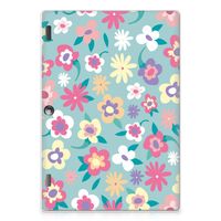 Lenovo Tab 10 | Tab 2 A10-30 Siliconen Hoesje Flower Power