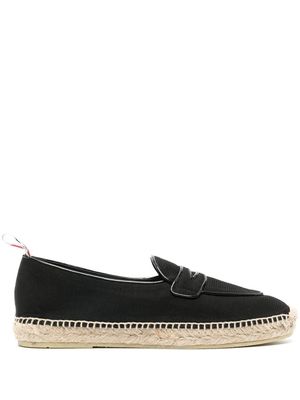 Thom Browne espadrilles Varsity - Noir
