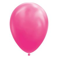 Globos Ballonnen Hard Roze 30cm, 10st. - thumbnail