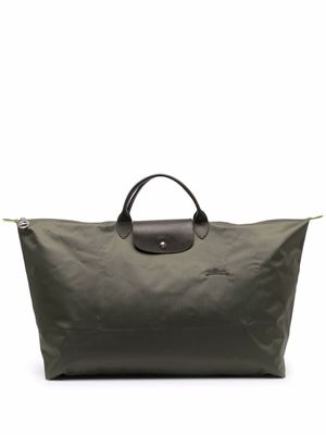 Longchamp sac de voyage Le Pliage Original large - Vert