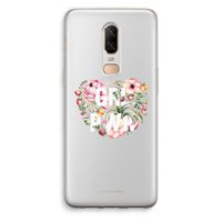 GRL PWR Flower: OnePlus 6 Transparant Hoesje