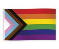 Pride Progress Vlag 150x90cm - thumbnail