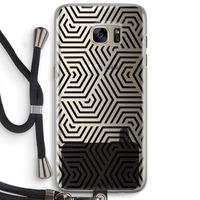 Magic pattern: Samsung Galaxy S7 Edge Transparant Hoesje met koord Magic pattern: Samsung Galaxy S7 Edge Transparant Hoesje met koord