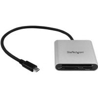 StarTech.com USB 3.0 Flash geheugen multi kaartlezer/schrijver met USB-C SD, microSD, CompactFlash - thumbnail