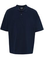 A.P.C. polo à logo brodé - Bleu