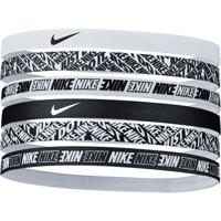 Nike Haarbanden 6 pack Wit Zwart Print - thumbnail
