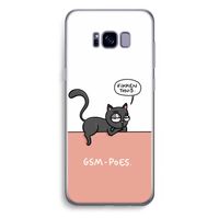 GSM poes: Samsung Galaxy S8 Plus Transparant Hoesje