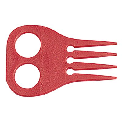 Vlechtkammetje plastic
