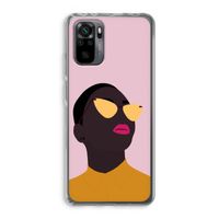 Yellow glasses: Xiaomi Redmi Note 10 Pro Transparant Hoesje