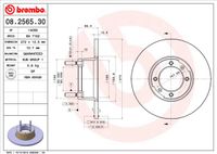 Remschijf BREMBO, Remschijftype: Massief, u.a. für Alfa Romeo