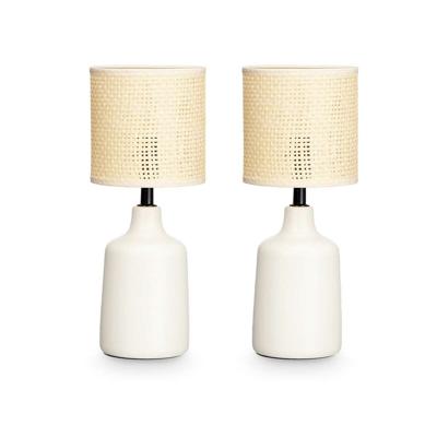 Bureaulamp Gift Decor Wit 60 W 2 Stuks