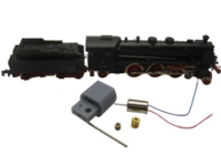 micromotor NA012G motor ombouwset voor Arnold BR 18, BR 01 Motor in the loco, K.Bay.Sts.B. S 3/6, SNCF 231, US 4-6-2 - thumbnail
