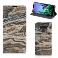 LG Q60 Standcase Steen - thumbnail