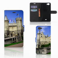 Wiko Pulp Fab 4G Flip Cover Kasteel - thumbnail