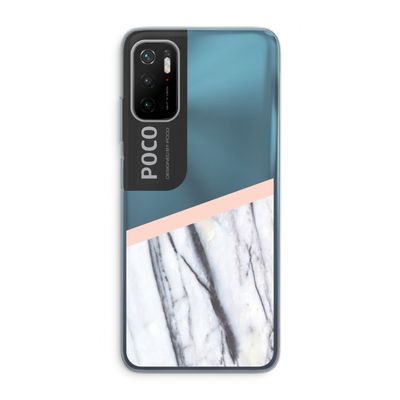 A touch of peach: Xiaomi Poco M3 Pro 5G Transparant Hoesje