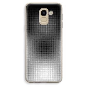 Musketon Halftone: Samsung Galaxy J6 (2018) Transparant Hoesje