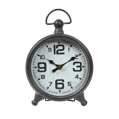 Tafelklok Tailor Zwart/wit