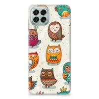 Samsung Galaxy M33 | TPU Hoesje | Vrolijke Uilen
