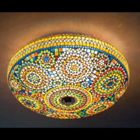 Plafonniere Cantara multi-colour in 3 maten