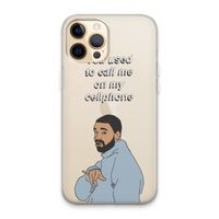 Hotline bling: iPhone 13 Pro Max Transparant Hoesje
