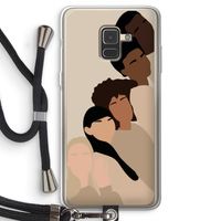 Sweet creatures: Samsung Galaxy A8 (2018) Transparant Hoesje met koord Sweet creatures: Samsung Galaxy A8 (2018) Transparant Hoesje met koord