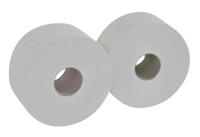 Toiletpapier cleaninq jumbo klein 2laags 170m wit
