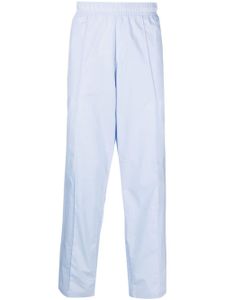 adidas pantalon à taille élastiquée 3 bandes - Bleu