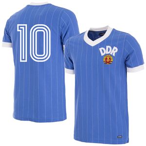 DDR Retro Voetbalshirt 1985 + 10