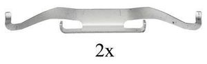 Accessoireset, schijfremblok 1681Q