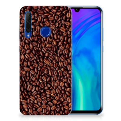 Honor 20 Lite | Siliconen Case | Koffiebonen