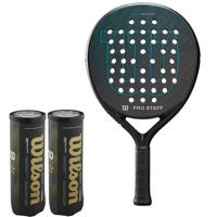 Wilson Pro Staff V2 Black/Blue + Ballen