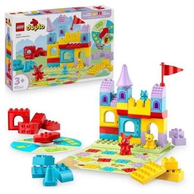 LEGO DUPLO 10450 Hopsy's kasteel speelset - Bouwspeelgoed voor 3-jarigen met dieren