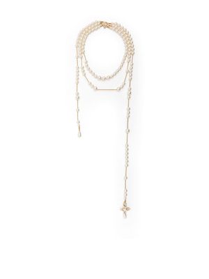 Vivienne Westwood collier à design multi-tours - Or