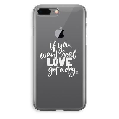Partner in crime: iPhone 8 Plus Transparant Hoesje
