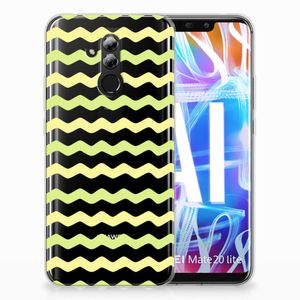 Huawei Mate 20 Lite TPU bumper Waves Yellow