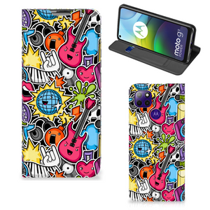 Motorola Moto G9 Power Hippe Standcase Punk Rock