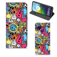 Motorola Moto G9 Power Hippe Standcase Punk Rock - thumbnail