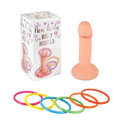 Piemel Ringwerpen incl. 6x ringen - kunststof - vrijgezellenfeest