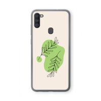 Beleaf in you: Samsung Galaxy A11 Transparant Hoesje