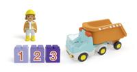 PLAYMOBIL Junior - Kiepwagen Constructiespeelgoed - thumbnail