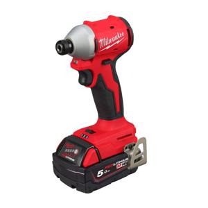Milwaukee M18 BLIDR-502X Compacte accu slagschroevendraaier 190Nm 18V 5.0Ah in HD-Box - 4933492843