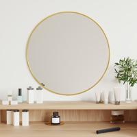 VidaXL Wandspiegel rond ø50 cm goudkleurig VidaXL Wandspiegel rond ø50 cm goudkleurig