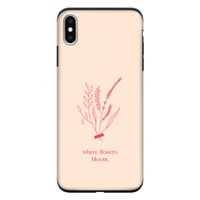 Where flowers bloom: iPhone XS Max Tough Case