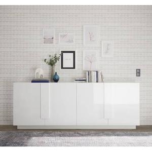 Benvenuto Design Jupiter Dressoir 4 Deurs Wit Hoogglans