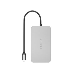 HYPER HDM1H interface hub USB 3.2 Gen 1 (3.1 Gen 1) Type-C 5000 Mbit/s Roestvrijstaal