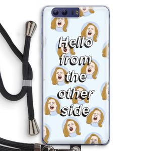Hello: Honor 9 Transparant Hoesje met koord