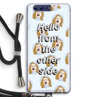 Hello: Honor 9 Transparant Hoesje met koord Hello: Honor 9 Transparant Hoesje met koord